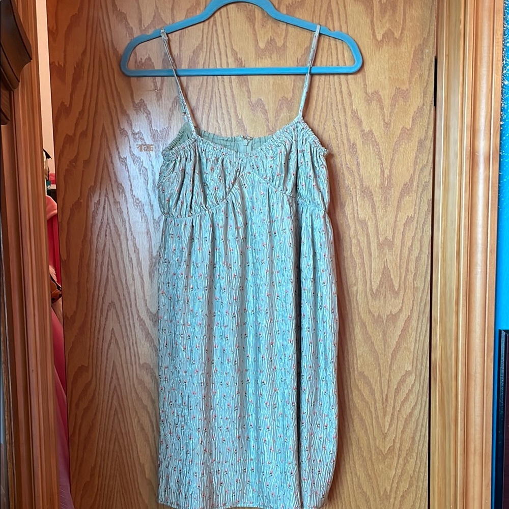 Floral Spaghetti Strap Dress